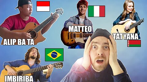 I REACT to the Guitarists YOU RECOMMENDED (..Alip Ba Ta, Matteo, Tatyana, Imbiriba, Marcin)