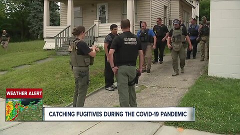 Law enforcement continues to do their job during pandemic