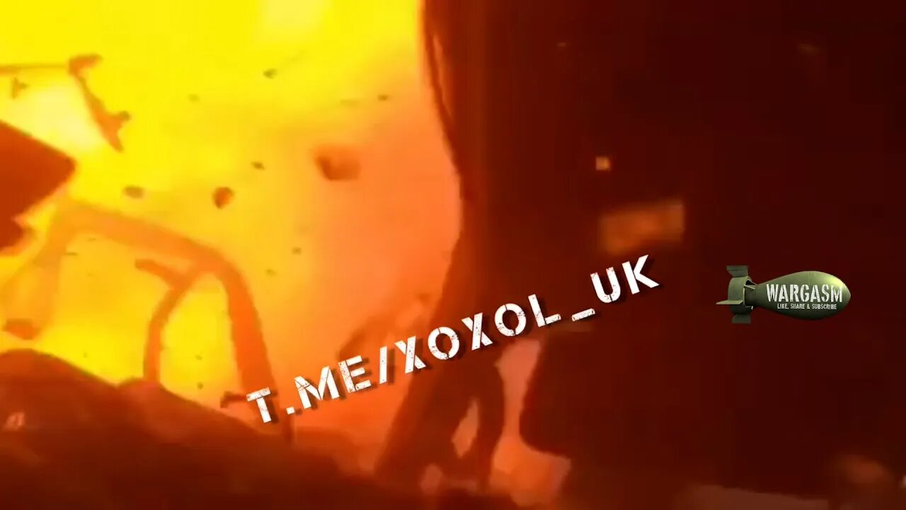 FPV: Ukrainian SUV drives over a mine