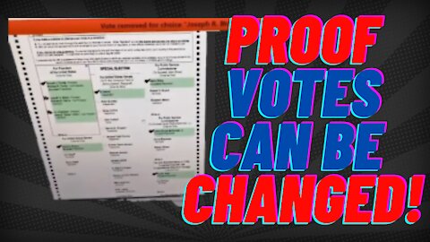 Proof Votes can be Changed!! Georgia House Hearing!