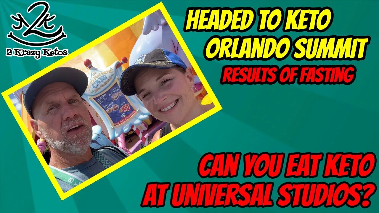 Can you eat keto at Universal Studios? | Headed to Keto Orlando Summit