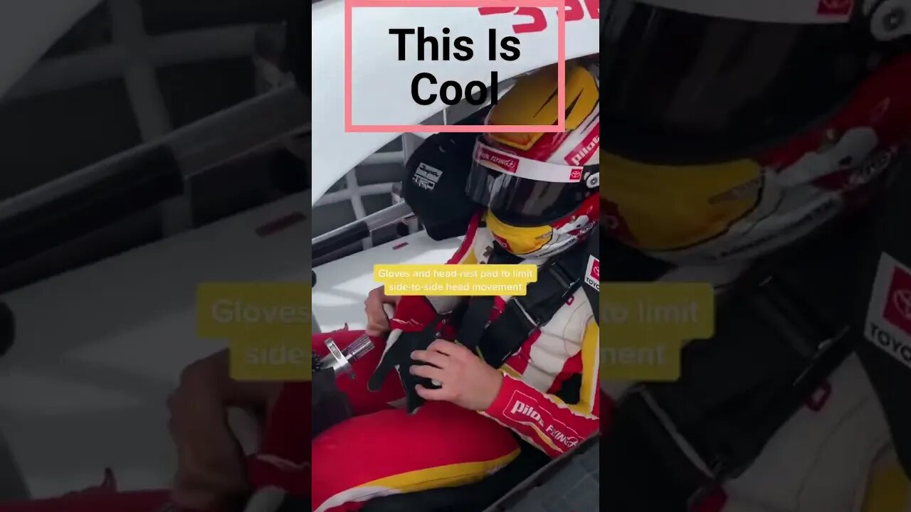 WATCH This is Awesome; How a Nascar Driver gets ready for a Race. #shorts