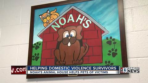 Noah's Animal House continues to help pets of domestic violence victims