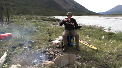 Days Solo Camping in the Yukon Wilderness -4