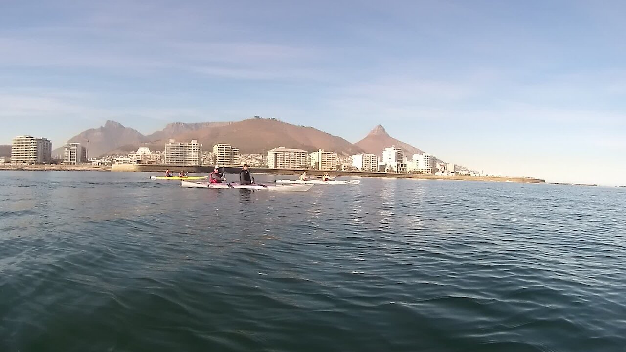 SOUTH AFRICA - Cape Town - Table Bay Kayaking (Video) (wy2)