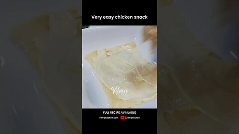 Very easy chicken snack #vilmakitchen