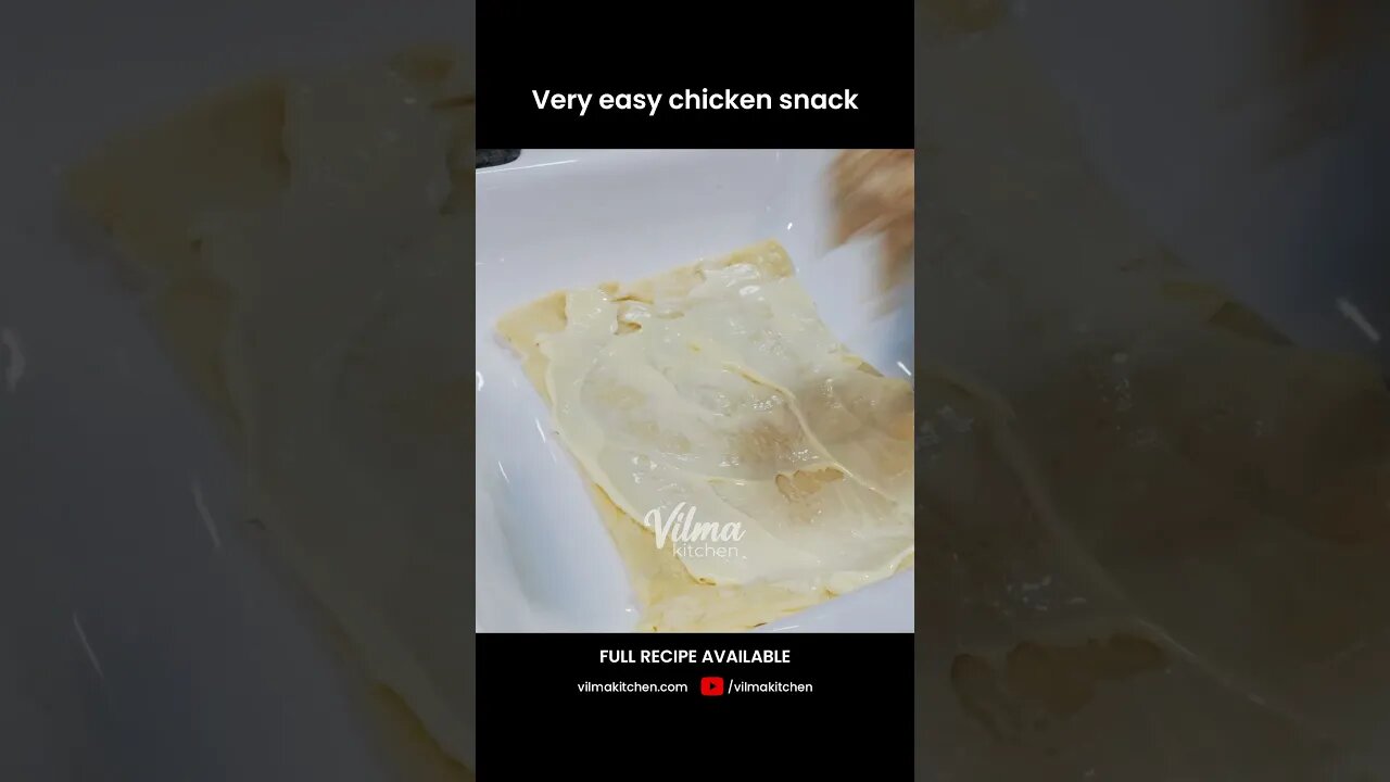 Very easy chicken snack #vilmakitchen