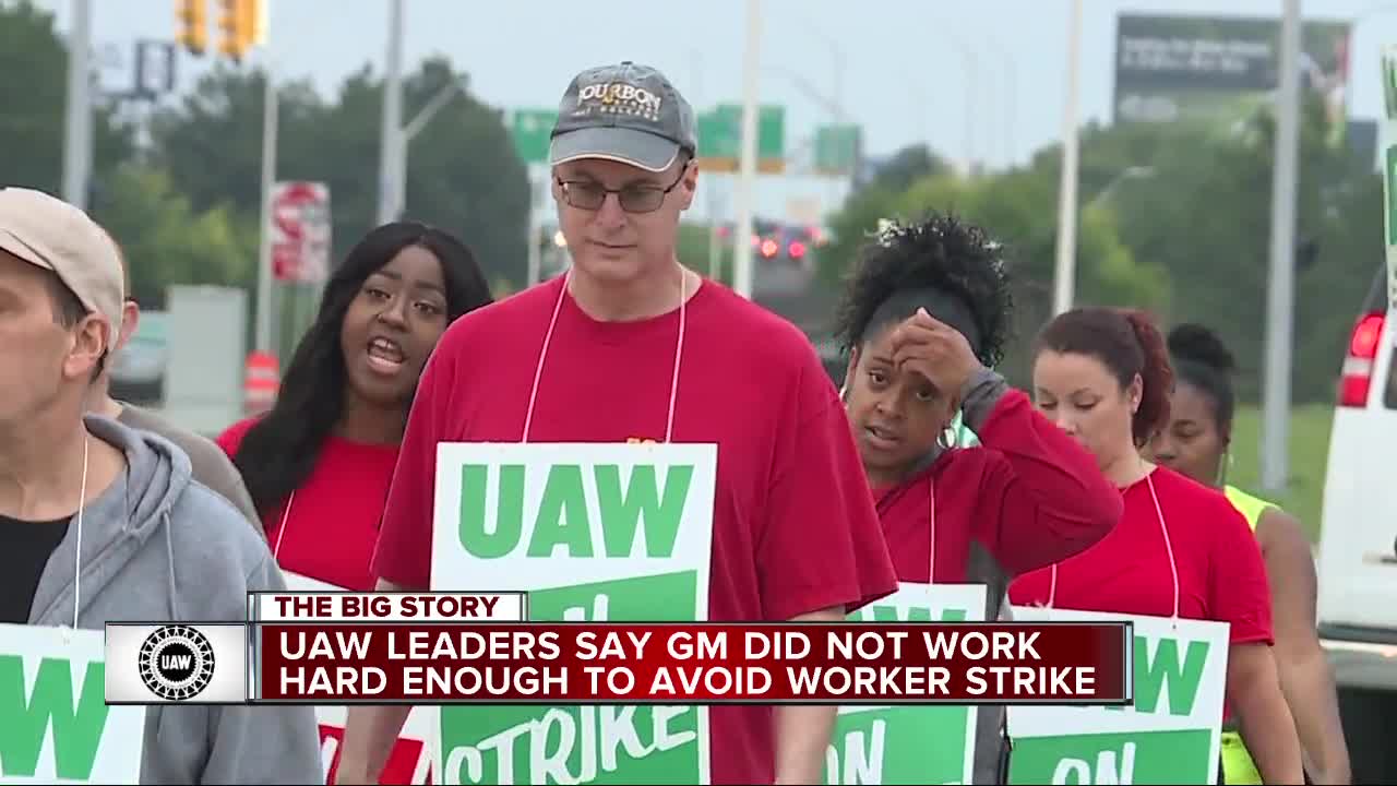 UAW says strike could have been avoided, claims GM's last-minute contract proposal came a "little too late"