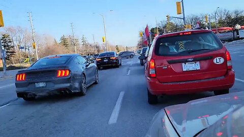 Mar 19 mississauga (convoy to eat ... 4x speed was fun drive✌️🇨🇦👍)