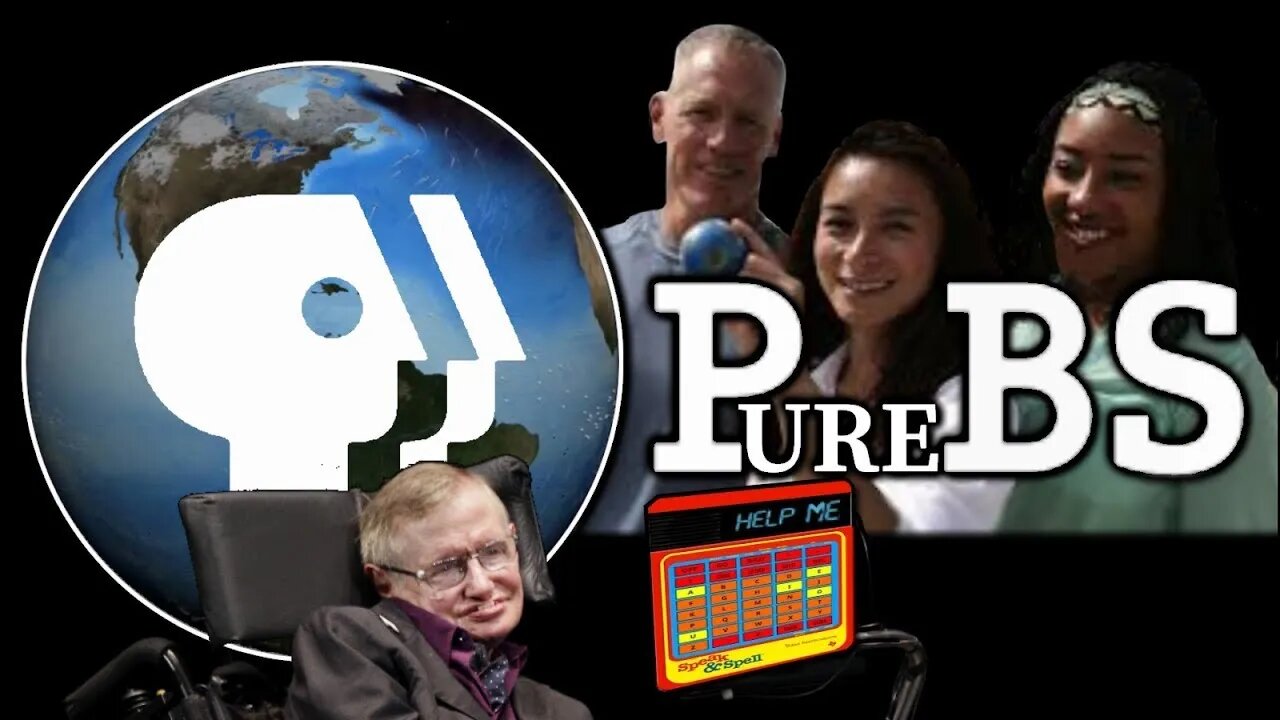 Pure BS on PBS - With Stephen Hawking & One Very Dishonest 'Scientist' - [CLIP]