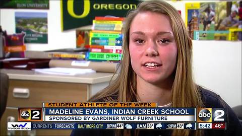 Student Athlete of the Week: Madeline Evans