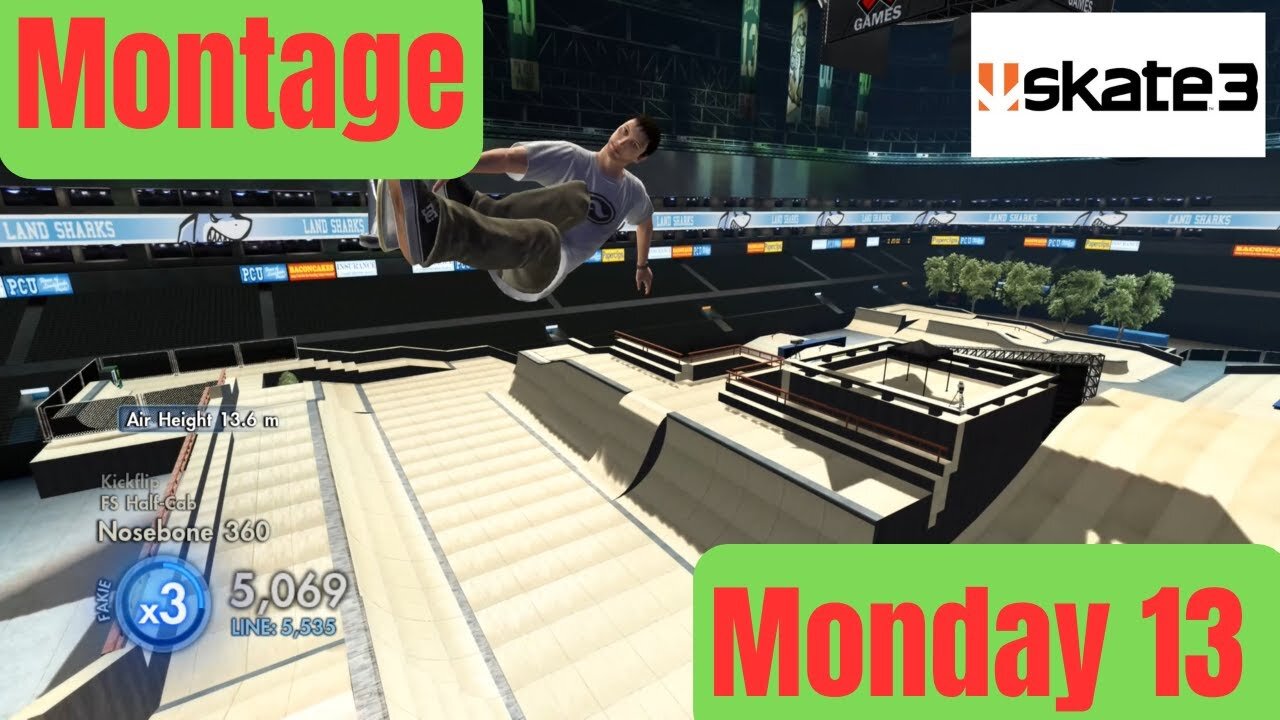 13 EA Skate 3 4K Gameplay Montage Monday