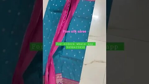 pure silk saree#puresilk #puresoftsilksarees