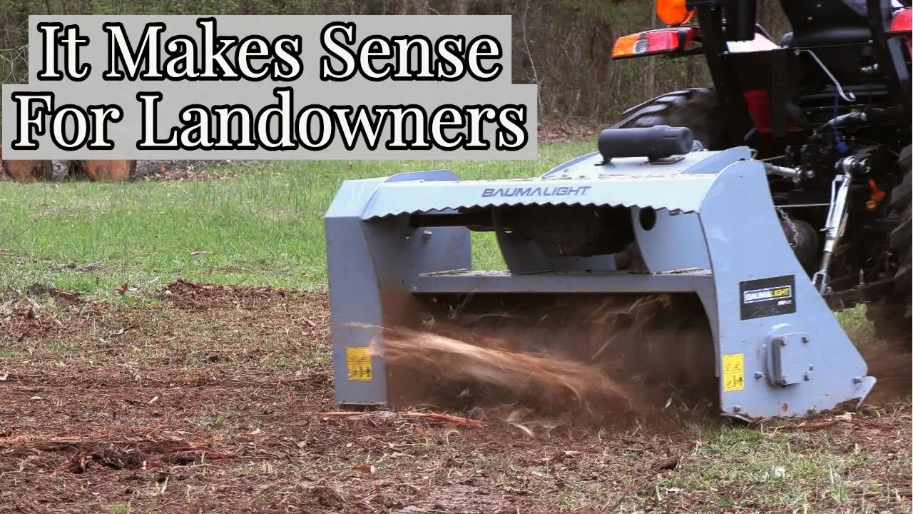 Why a Tractor Forestry Mulcher Makes Sense | MP348 Mulcher & TYM 2515