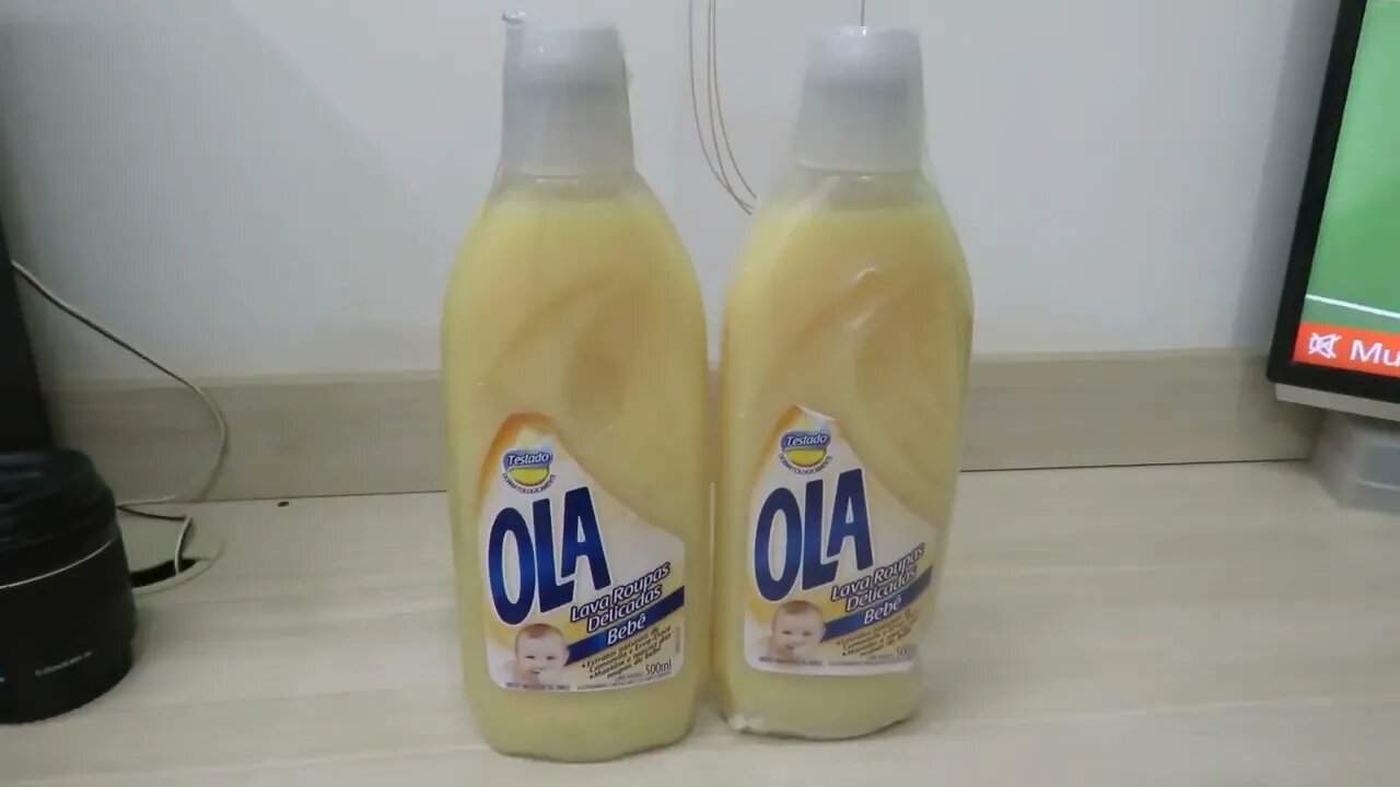 2x Lava Roupas Ola Bebê 500Ml