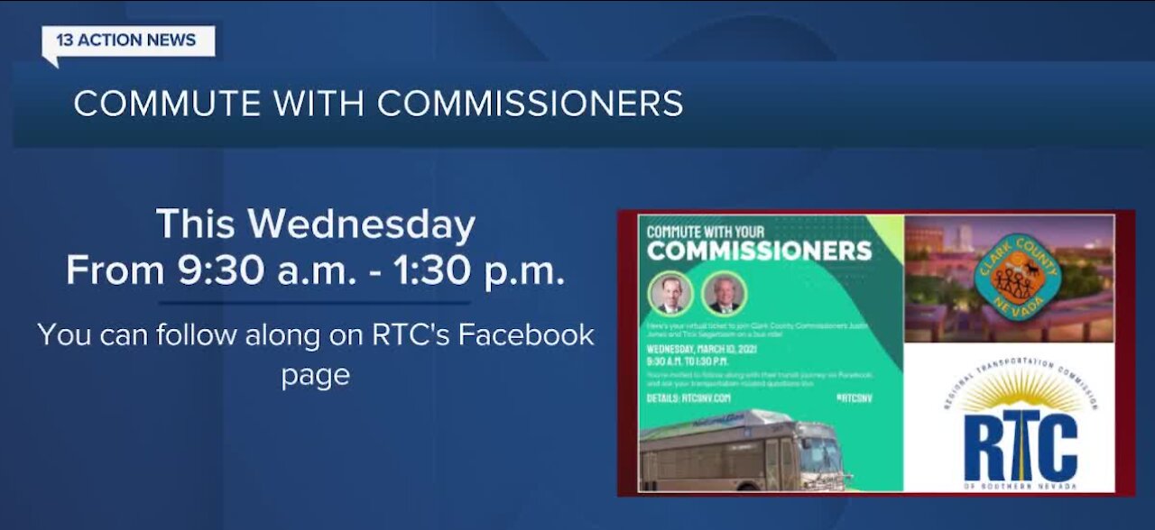 Commute with Clark County commissioners