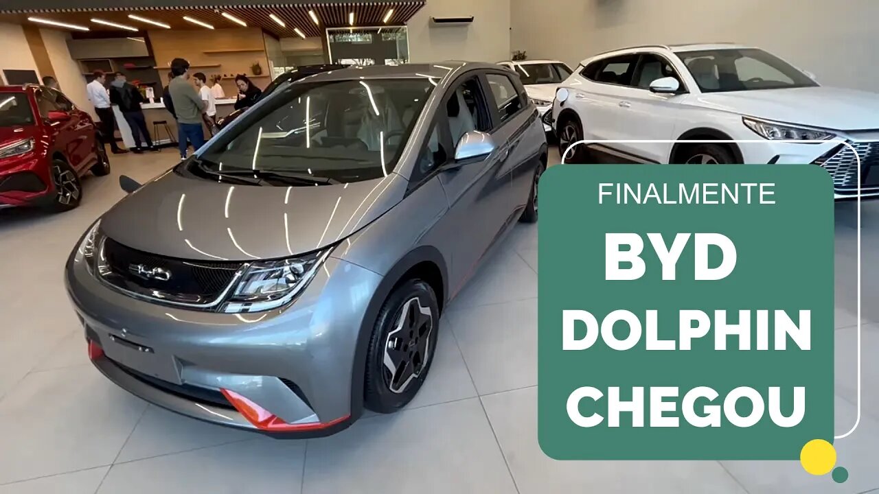 BYD Dolphin chegou! Mais de Mil vendidos em 4 dias!