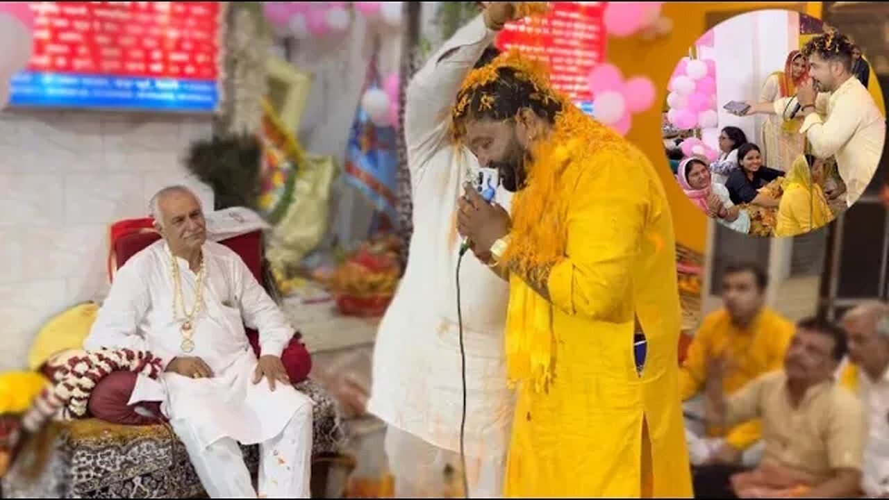 हारे का सहारा । बाबा श्याम हमारा । 🌹 श्री श्याम मन्दिर गन्नौर #live #bhajan