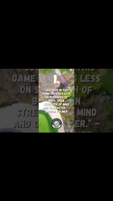 Wise words Pt.1 🏌️‍♂️…#shorts #golf #golfer #quotes #pure #foryou