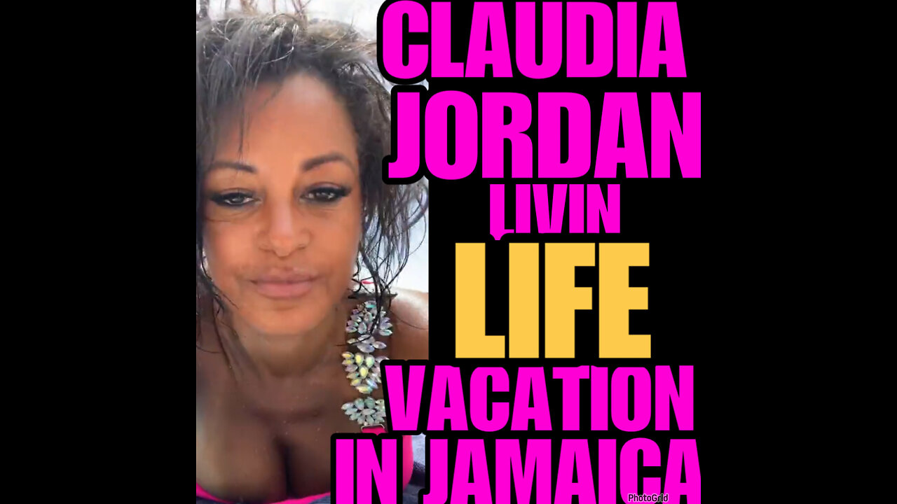 Claudia Jordan and Friends vacation in Jamaica!