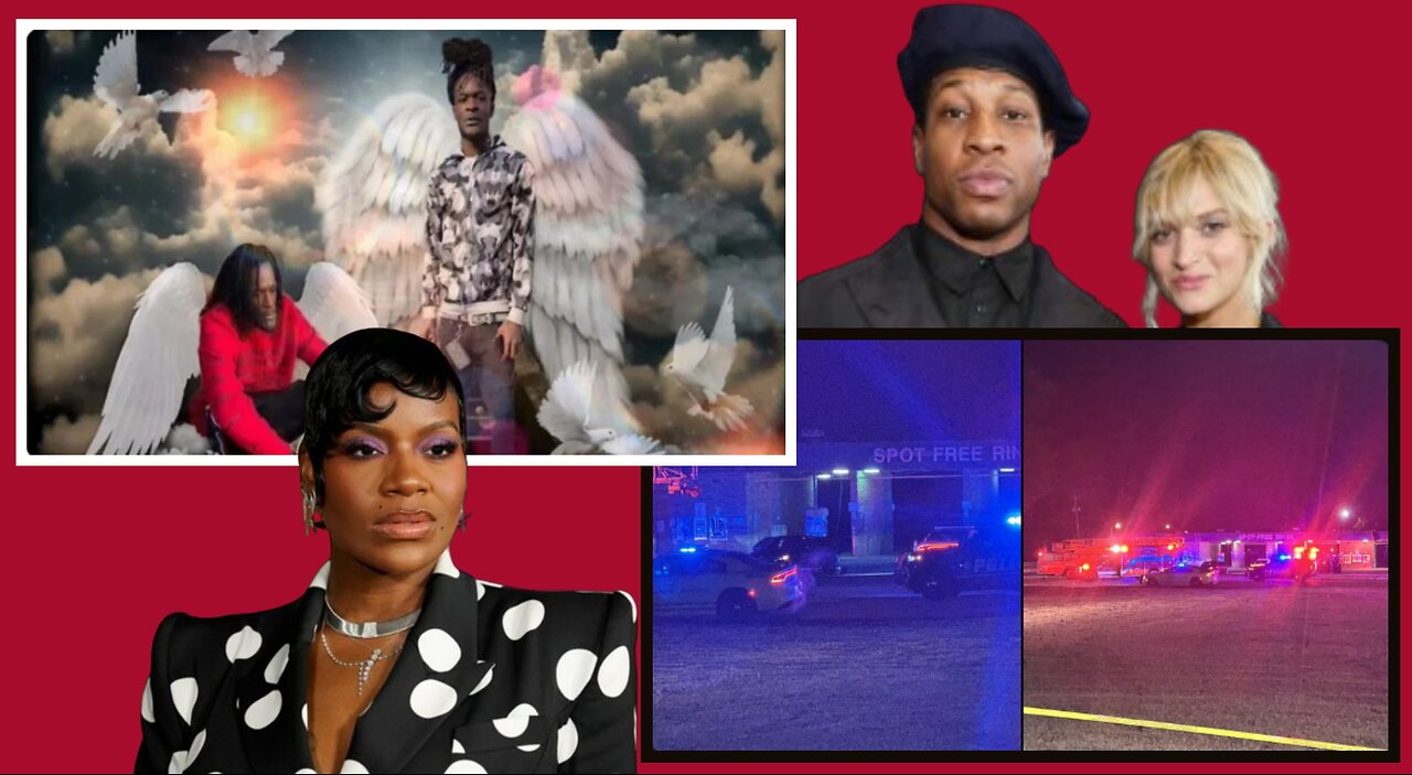 Jonathan Majors taken down by white woman, Fantasia AirBnB race hoax.