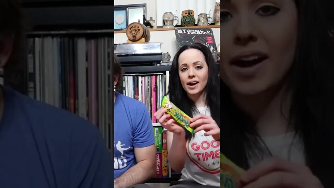 WHITE PEOPLE REACT TO JAPANESE SNACKS #shorts