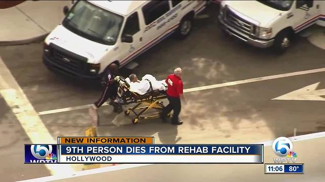 9th person dies week after nursing home evacuation