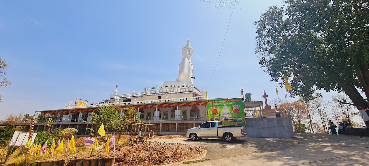 Udonthani big buddha. Similar to Phuket but smaller version