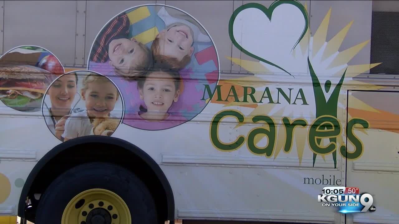 Marana Cares Mobile serves free meals to children during winter break