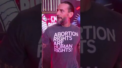 CM Punk aka SJW Punk Strikes Again with SAG-AFTRA on STRIKE Shirt on AEW Collision