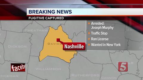 New York Fugitive Captured In Nashville