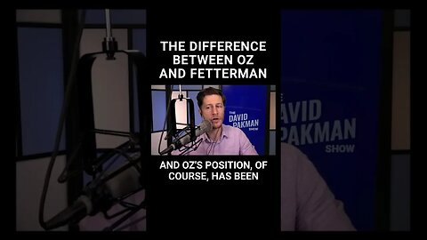 The Biggest Difference Between John Fetterman and Mehmet Oz #shorts