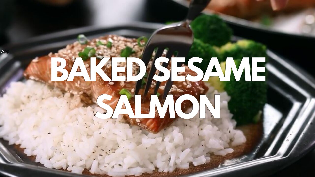 Baked Sesame Salmon - Easy Salmon Recipe