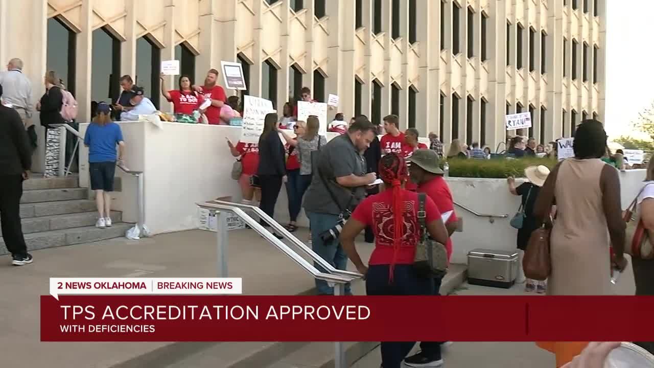 OK Board of Education maintains TPS accreditation