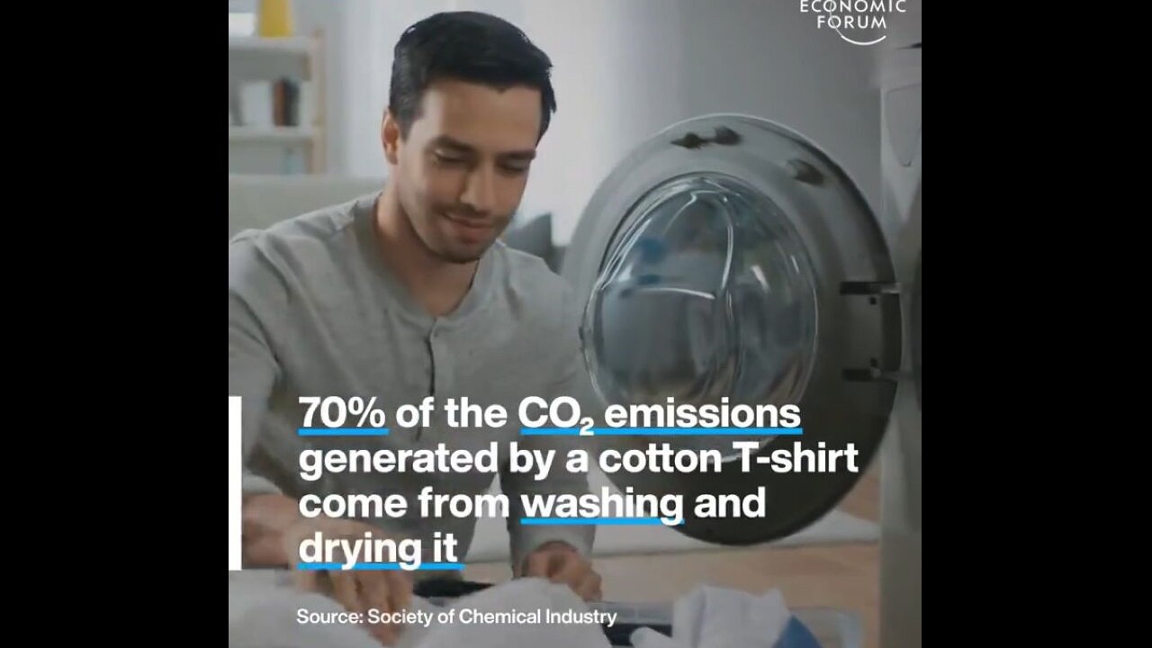 The Elite World Economic Forum Lizards Want You Peasants To Do Your Laundry A Lot Less