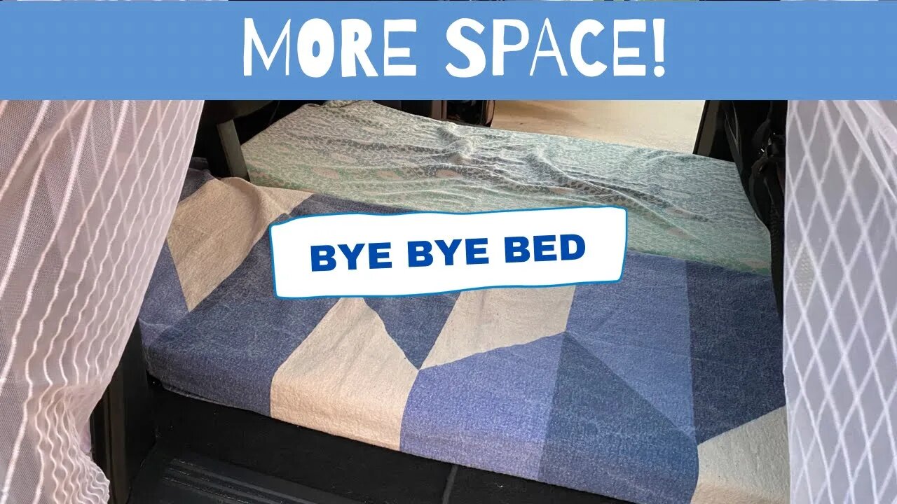 Making More Space | Dodge Grand Caravan | Need a Bed?