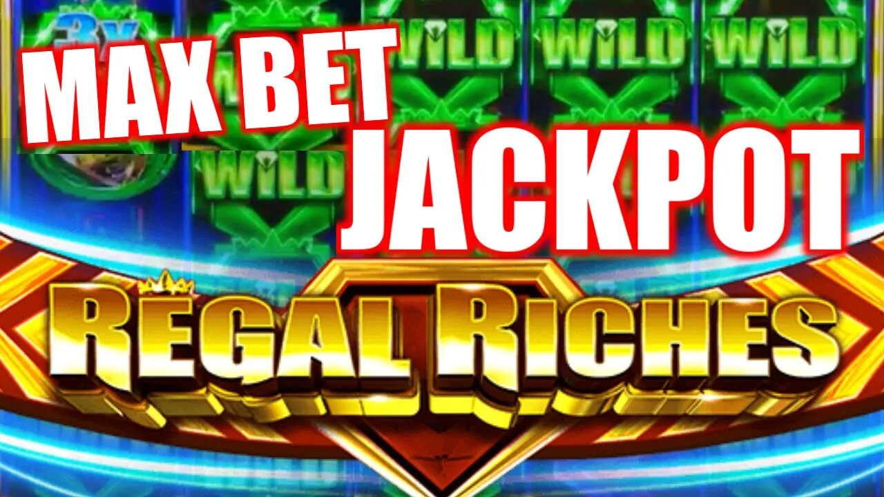 Mega Jackpot Wins on High Limit Regal Riches!