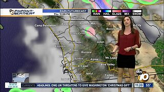 10News Pinpoint Weather with Meteorologist Megan Parry