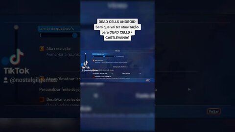 Na expectativa será que vem a atualização para Android de DEAD CELLS+CASTLEVANIA? #games #gaming