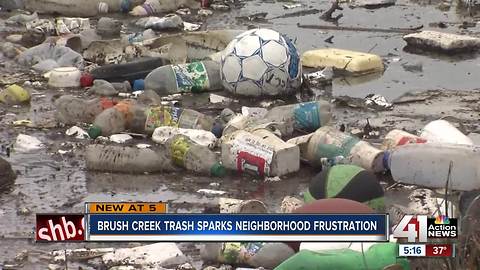 Community calls for city to clean up Brush Creek