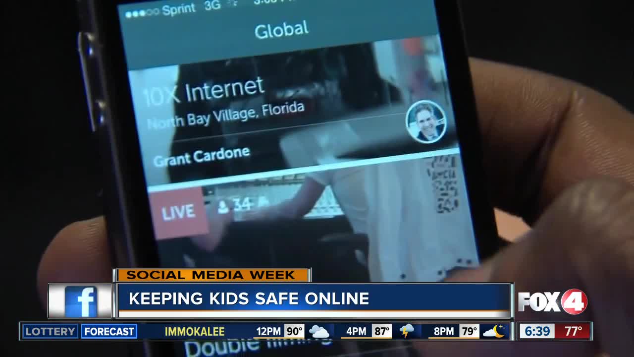 Keeping kids safe online