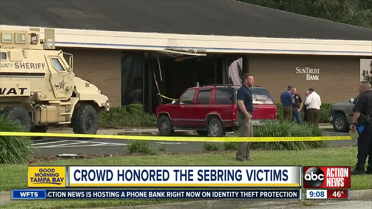 Sebring Bank Shooting: Vigil honors victims and how you can help the families of the victims