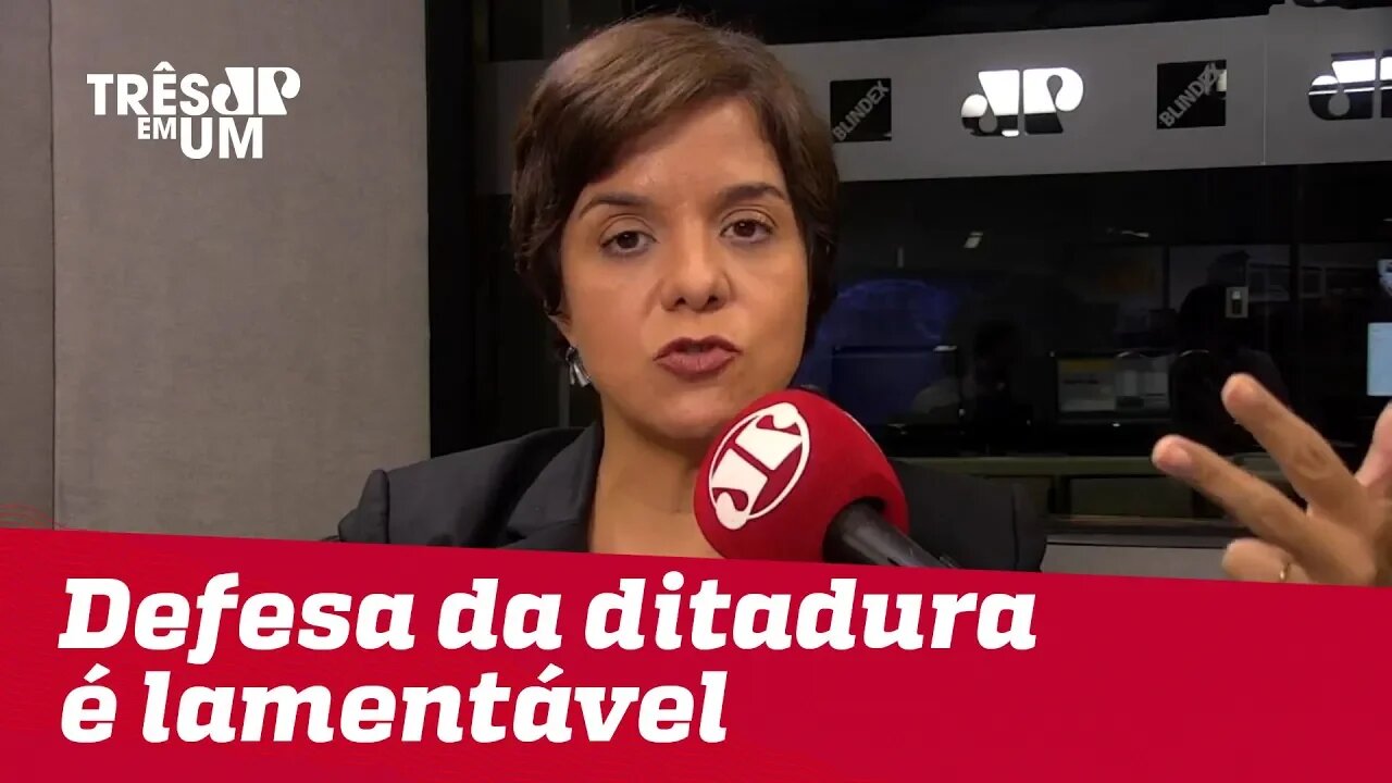 #VeraMagalhães: Defesa da ditadura é lamentável