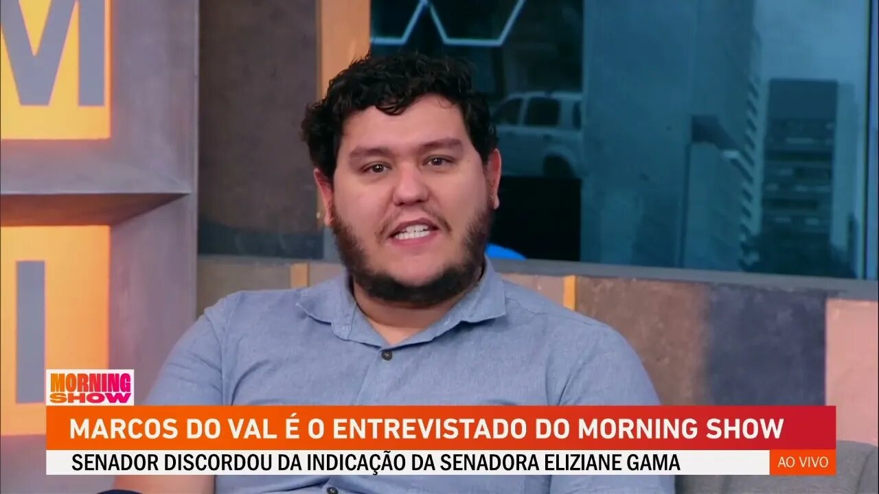 Marcos do Val discorda da indicação da senadora Eliziane Gama