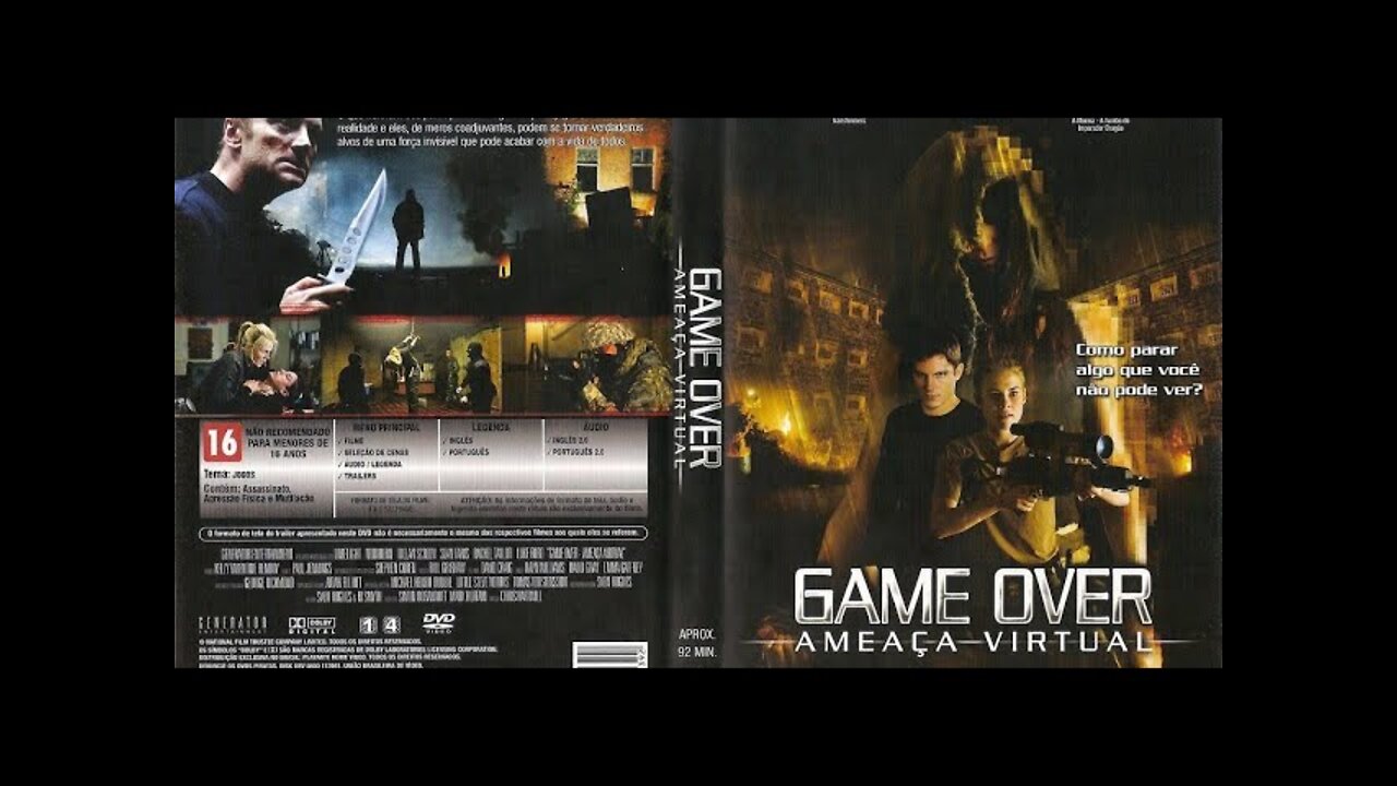 GAME OVER AMEAÇA VIRTUAL TRAILER