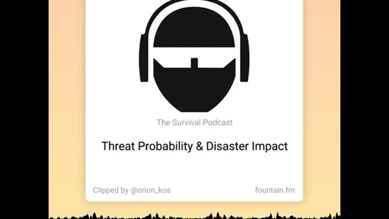 Threat Probability and Disaster Impact from TSPC Epi-178 (Rewind)