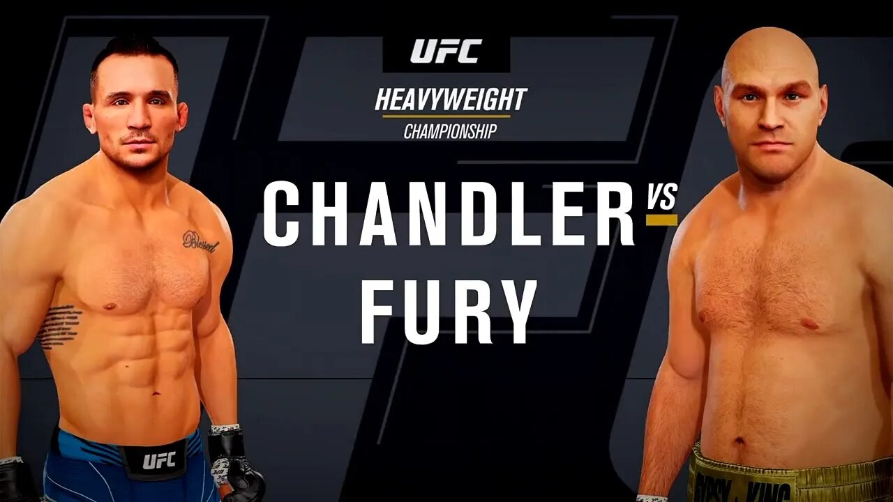 EA Sports UFC 4 Gameplay Tyson Fury vs Michael Chandler