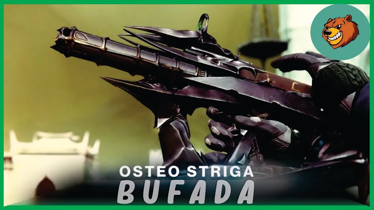 DESTINY 2 │ OESTEO STRIGA BUFADA NO JOGO