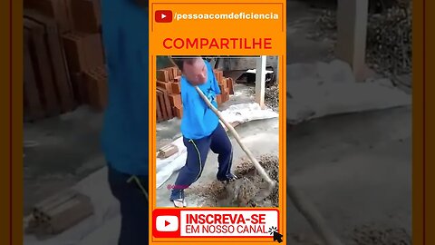 Vamos ver se o youtube vai mostrar este vídeo sobre Pessoa com deficiência