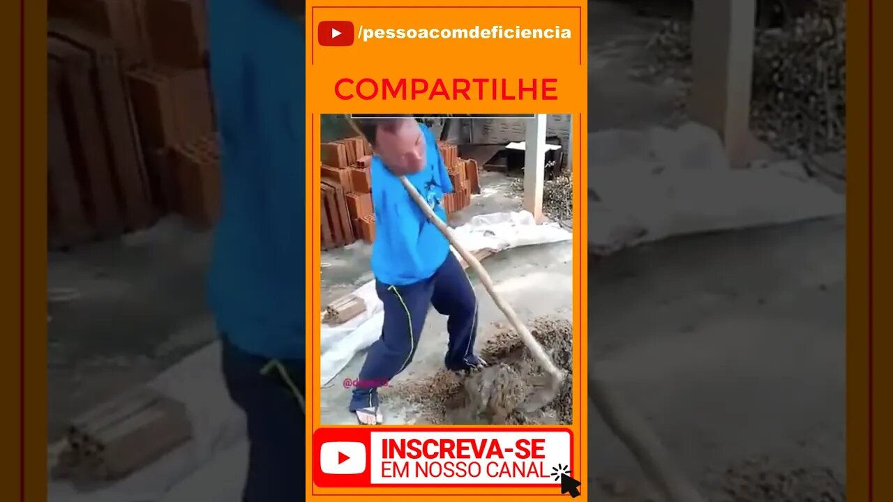 Vamos ver se o youtube vai mostrar este vídeo sobre Pessoa com deficiência